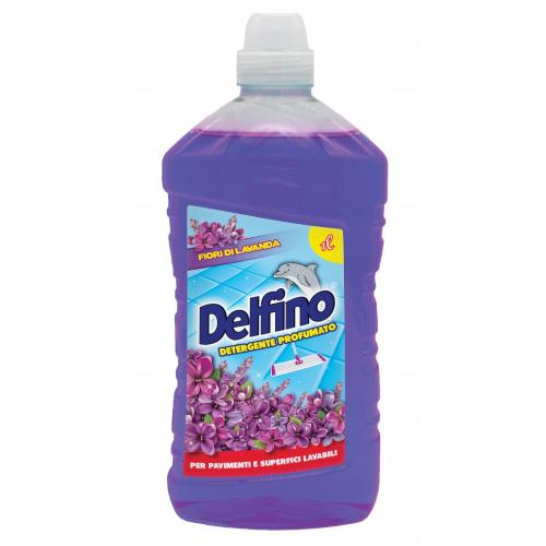 Miniaturka artykułu - Delfino Płyn do mycia podł&oacute;g Fiori Di Lavanda, 1 l