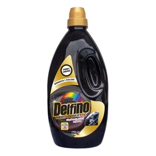 Miniaturka artykułu - Delfino Płyn do prania czarnych tkanin Nero Perfetto, 1,75 l