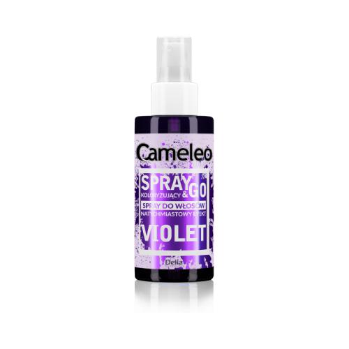 Miniaturka artykułu - DELIA CAMELEO Spray&Go Fioletowy Spray koloryzujący do włos&oacute;w Fiolet, 150ml