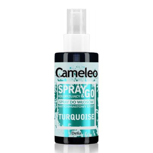 Miniaturka artykułu - DELIA CAMELEO Spray&Go Turkusowy Spray koloryzujący włosy, 150ml