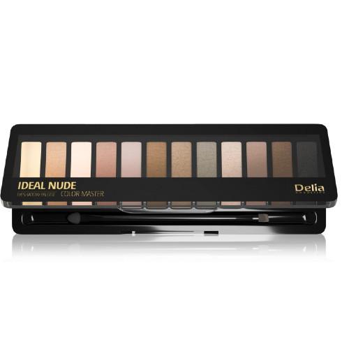 Miniaturka artykułu - DELIA - cienie - Color Master Ideal Nude 02 paletka 