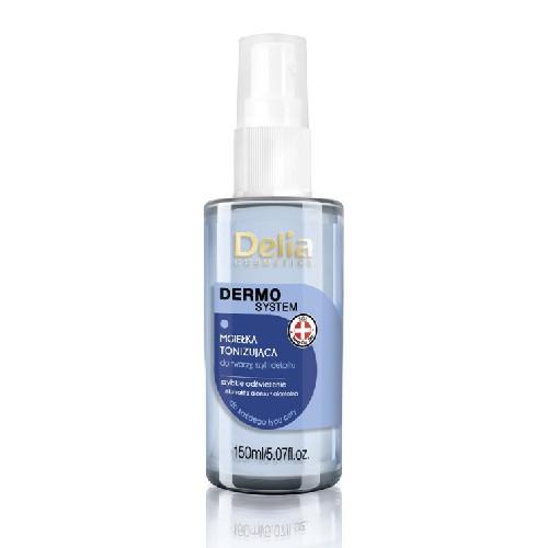 Miniaturka artykułu - DELIA DERMO SYSTEM - Demakijaż Mgiełka Tonizująca butelka, 150ml 