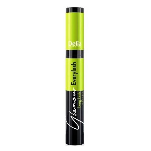 Miniaturka artykułu - DELIA Glamour Everylash Mascara pogrubiająco-wydłużający tusz do rzęs 01 black, 11ml