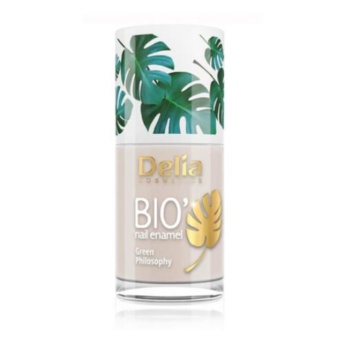 Miniaturka artykułu - DELIA - lakier do paznokci - Bio Green Philosophy 605 nude, 11ml 