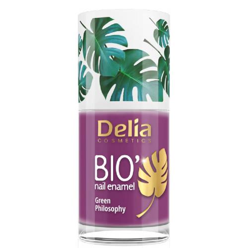 Miniaturka artykułu - DELIA - lakier do paznokci - Bio Green Philosophy 609 fuchsia, 11ml 