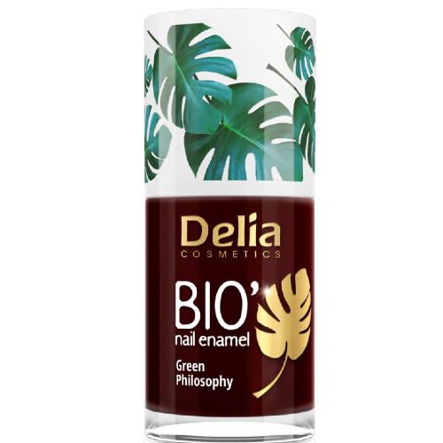 Miniaturka artykułu - DELIA - lakier do paznokci - Bio Green Philosophy 612 cherry, 11ml 