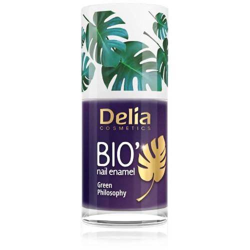 Miniaturka artykułu - DELIA - lakier do paznokci - Bio Green Philosophy  639 Cookie, 11ml 