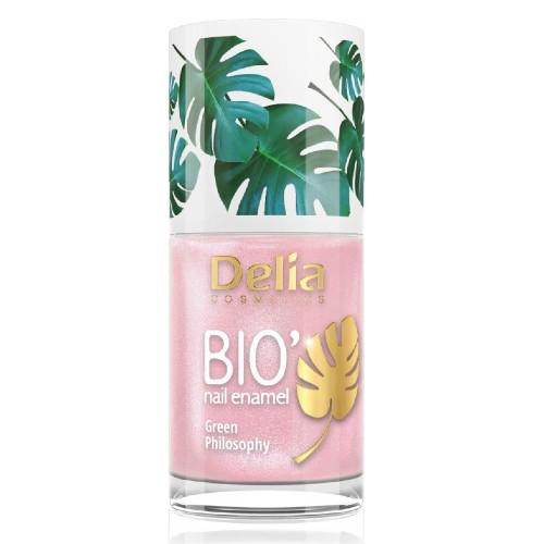 Miniaturka artykułu - DELIA MAK Bio Green Philosophy Lakier do paznokci - 619 Chocolate, 11ml 