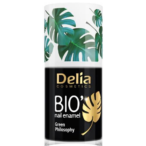 Miniaturka artykułu - DELIA - lakier do paznokci - Bio Green Philosophy 624 night, 11ml 