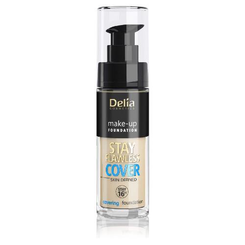 Miniaturka artykułu - DELIA Podkład Stay Flawless COVER, 30ml