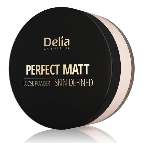 Miniaturka artykułu - DELIA MAK - puder - Matt Perfect Loose 43 beige sypki 20g 