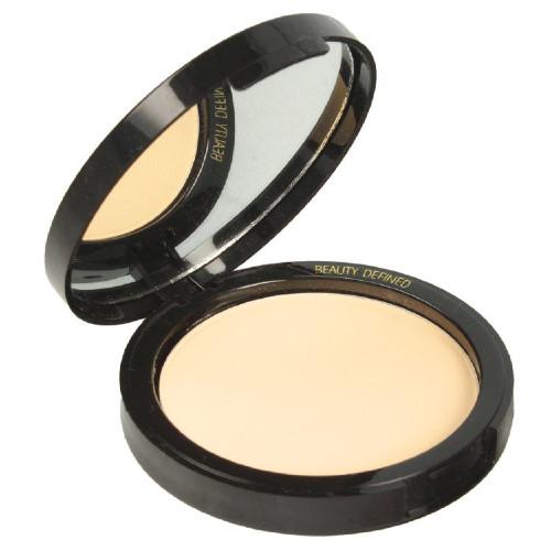 Miniaturka artykułu - DELIA Puder matujący z lusterkiem STAY MATT PRESSED POWDER SKIN DEFINED, 9g