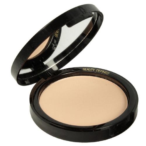 Miniaturka artykułu - DELIA Puder matujący z lusterkiem STAY MATT PRESSED POWDER SKIN DEFINED, 9g