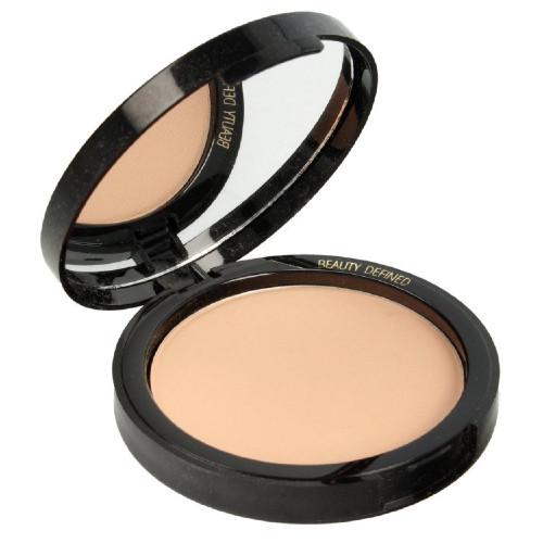 Miniaturka artykułu - DELIA Puder matujący z lusterkiem STAY MATT PRESSED POWDER SKIN DEFINED, 9g