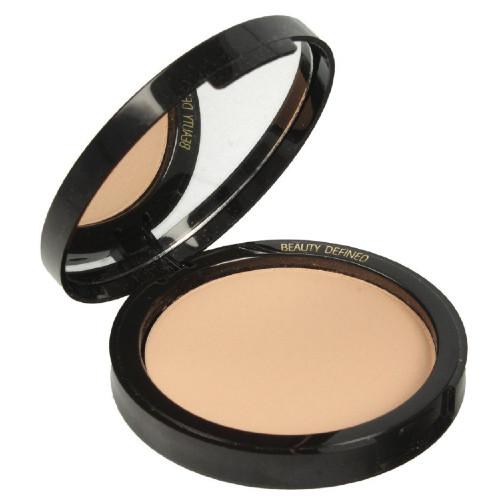 Miniaturka artykułu - DELIA Puder matujący z lusterkiem STAY MATT PRESSED POWDER SKIN DEFINED, 9g