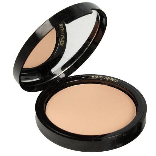 Miniaturka artykułu - DELIA Puder matujący z lusterkiem STAY MATT PRESSED POWDER SKIN DEFINED, 9g