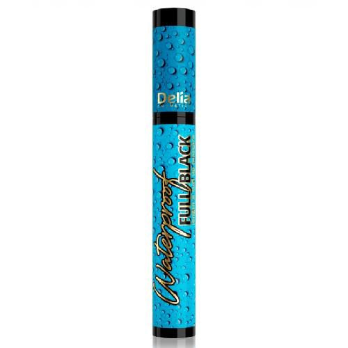 Miniaturka artykułu - DELIA - maskara do rzęs - Waterproof Full Black wydłużająca, 12ml 