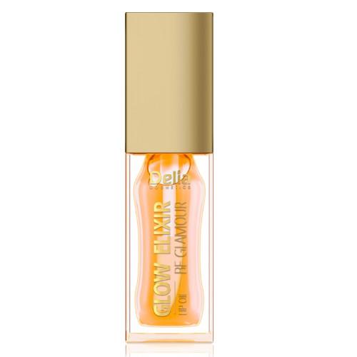 Miniaturka artykułu - DELIA Olejek do ust GLOW ELIXIR LIP OIL BE GLAMOUR, 5ml