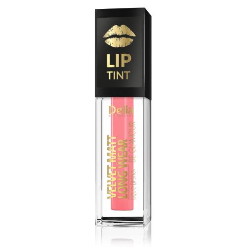 Miniaturka artykułu - DELIA Płynna farbka do ust Lip Tint CANDY RAFF 011, 5ml