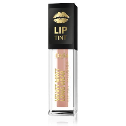 Miniaturka artykułu - DELIA Płynna farbka do ust Lip Tint MUST NUDE 012, 5ml