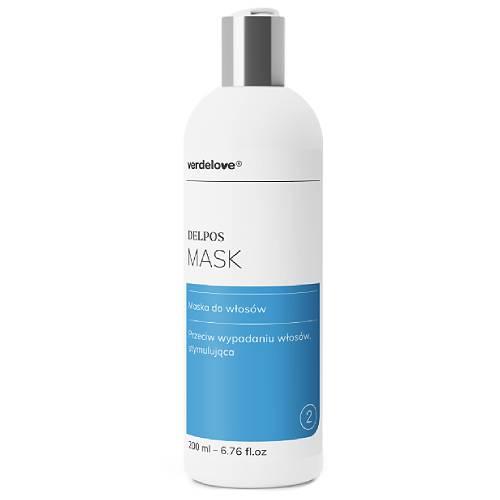 Miniaturka artykułu - DELPOS Maska wzmacniająca włosy, 200ml
