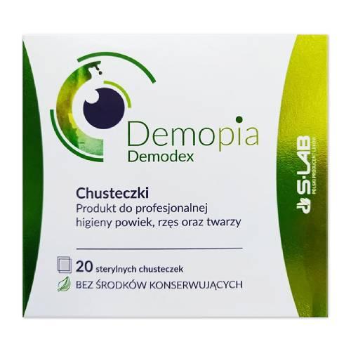 Miniaturka artykułu - DEMOPIA DEMODEX Chusteczki sterylne - 20 szt.