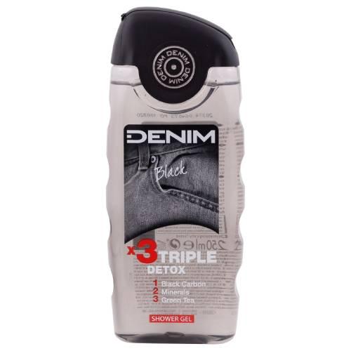 Miniaturka artykułu - Denim Black Shower Gel Żel pod prysznic, 250 ml