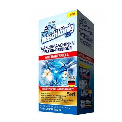 Miniaturka artykułu - Der Waschkonig Czyścik do Pralki Antybakteryjny, 250ml