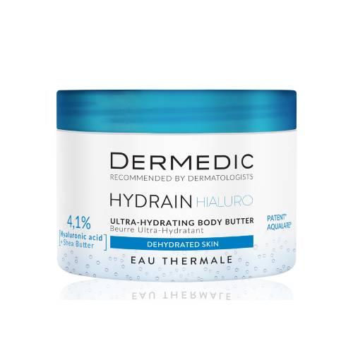 Miniaturka artykułu - DERMEDIC HYDRAIN 3 HIALURO Masło ultranawadniające, 225ml