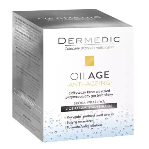 Miniaturka artykułu - DERMEDIC OILAGE Odżywczy krem na dzień, 50g