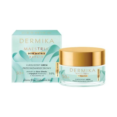 Miniaturka artykułu - DERMIKA MAESTRIA Luksusowy krem przeciwzmarszczkowy 50+, 50ml