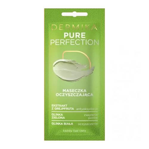 Miniaturka artykułu - DERMIKA Maseczki Piękności Pure Perfection Maseczka oczyszczająca do każdego typu cery, 10ml