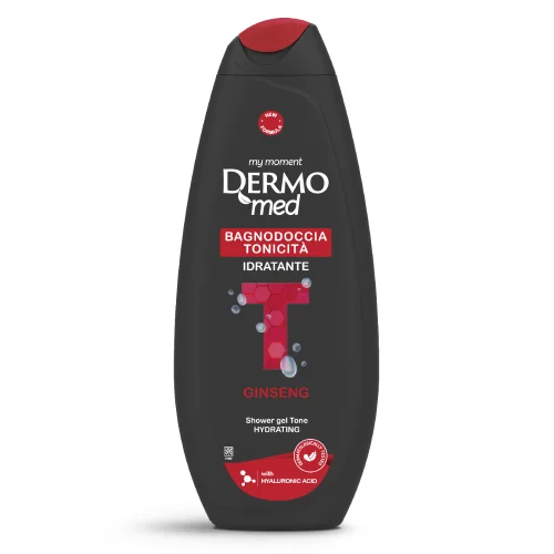 Miniaturka artykułu - Dermomed Tonicita Ginseng Żel pod prysznic dla mężczyzn, 650 ml