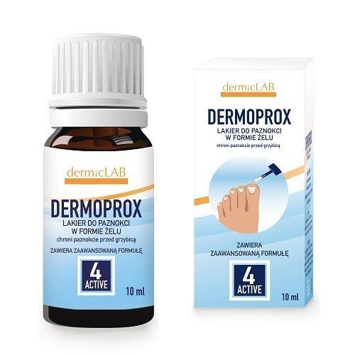 Miniaturka artykułu - Dermoprox Lakier do paznokci w żelu, 10 ml