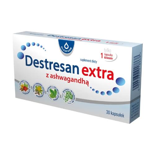 Miniaturka artykułu - Destresan extra z ashwagandhą, 30 kapsułek