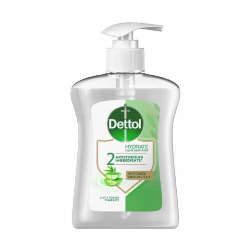 Miniaturka artykułu - Dettol Antybakteryjne Mydło w płynie Nawilżenie, 250ml