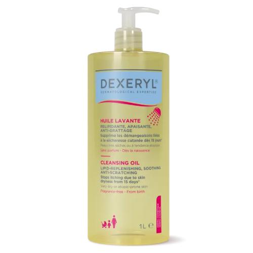 Miniaturka artykułu - Dexeryl Łagodzący olejek do mycia, 1000 ml