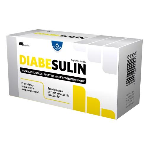 Miniaturka artykułu - Diabesulin, 60 kaps.