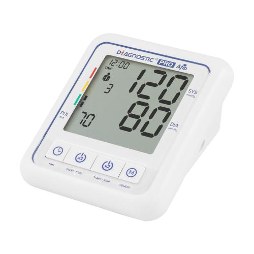 Miniaturka artykułu - DIAGNOSTIC PRO Afib ciśnieniomierz automatyczny naramienny  z zasilaczem - 1 sztuka 