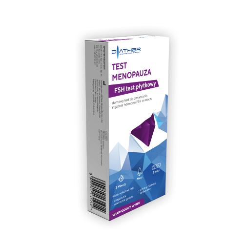 Miniaturka artykułu - DIATHER Test menopauza płytkowy, 2 sztuki