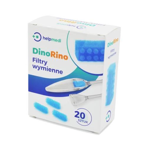 Miniaturka artykułu - DinoRino filtry wymienne, 20szt