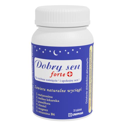 Miniaturka artykułu - DOBRY SEN FORTE - 30 tabletek