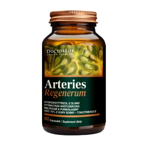 Miniaturka artykułu - Doctor Life Arteries Regenerum, 60kaps