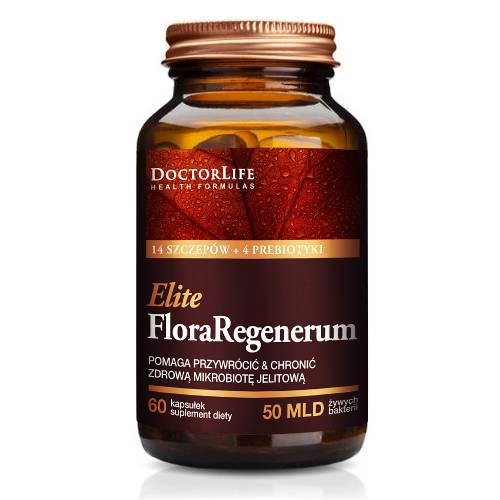 Miniaturka artykułu - Doctor Life Flora Regenerum Elite, 60 kaps.
