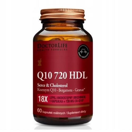 Miniaturka artykułu - Doctor Life Q10 720 HDL, 60 kaps.
