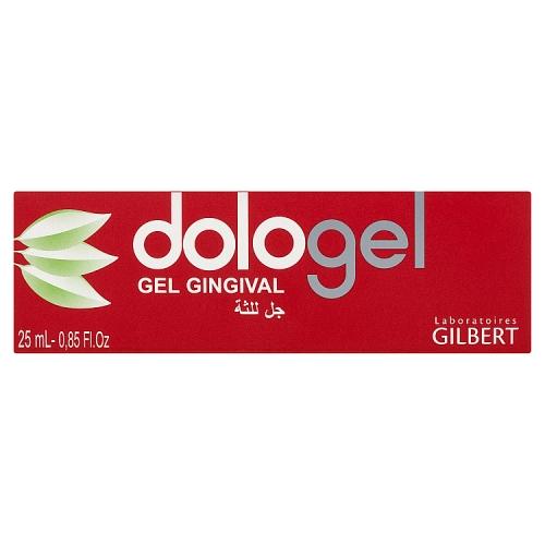 Miniaturka artykułu - Dologel Żel do masażu dziąseł - 25 ml 
