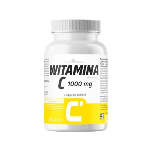 Miniaturka artykułu - Domowa Apteczka Witamina C 1000 mg, 90 kaps.