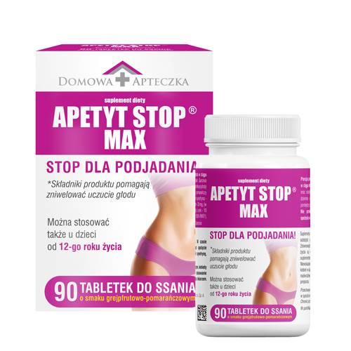 Miniaturka artykułu - DOMOWA APTECZKA Apetyt Stop Max, 90 tabletek