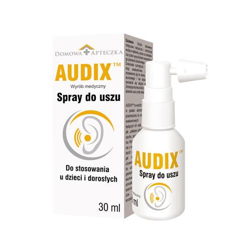 Miniaturka artykułu - DOMOWA APTECZKA Audix Spray do uszu, 30ml