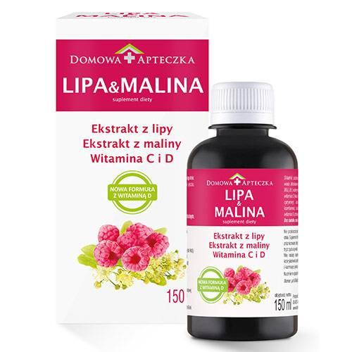 Miniaturka artykułu - DOMOWA APTECZKA Lipa & Malina, 150ml